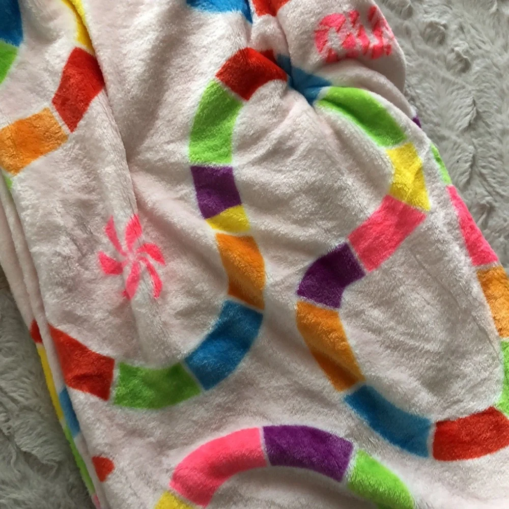 Hasbro Candy Land Plush Throw - Multicolor
